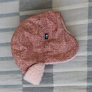 North face infant snow hat with ear flaps